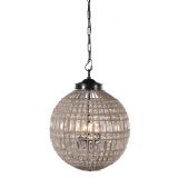 Bombay Beaded Glass Ball Chandelier - Large
